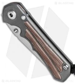 Chris Reeve Knives Small Inkosi Insingo Knife Natural Micarta (2.75" SW) CRK -Chris Reeve Store Chris Reeve Small Inkosi Insingo Natural Micarta SW BHQ 70988 jr spine