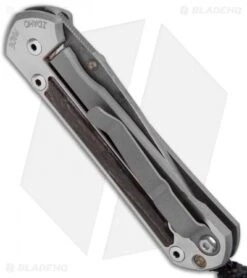 Chris Reeve Small Sebenza 21 Bog Oak Basektweave Dam S21-1084 -Chris Reeve Store Chris Reeve Small Sebenza 21 Bog Oak Basketweave Damascus S21 1084 BHQ 87907 jr side