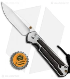 Chris Reeve Small Sebenza 21 Knife W/ Bog Oak Inlays (2.94" Satin) -Chris Reeve Store Chris Reeve Small Sebenza 21 Bog Oak Inlays Satin S21 1082 BHQ 87905 jr bottlecap