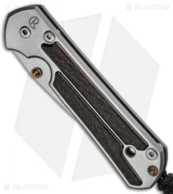 Chris Reeve Small Sebenza 21 Knife W/ Bog Oak Inlays (2.94" Satin) -Chris Reeve Store Chris Reeve Small Sebenza 21 Bog Oak Inlays Satin S21 1082 BHQ 87905 jr spine