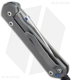 Chris Reeve Small Sebenza 21 Knife CGG Hex Blue (2.94" Stonewash) -Chris Reeve Store Chris Reeve Small Sebenza 21 CGG Hex Blue SW BHQ 67725 jr side