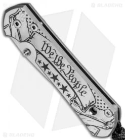 Chris Reeve Small Sebenza 21 Knife CGG "We The People" (2.94" Stonewash) -Chris Reeve Store Chris Reeve Small Sebenza 21 CGG We The People SW BHQ 67729 jr spine