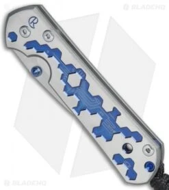 Chris Reeve Small Sebenza 21 Knife CGG Small Circuits (2.94" Stonewash) -Chris Reeve Store Chris Reeve Small Sebenza 21 CGG small circuits satin BHQ 80793 er spine