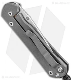 Chris Reeve Small Sebenza 21 Knife Chain Mail CGG (2.94" Stonewash) -Chris Reeve Store Chris Reeve Small Sebenza 21 Chain Mail CGG SW BHQ 94299 jr side