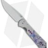 Chris Reeve Small Sebenza 21 Graphic Amethyst Unique (2.9" Satin) 9/21/17 -Chris Reeve Store Chris Reeve Small Sebenza 21 Graphic Amethyst Unique Satin BHQ 76604 er