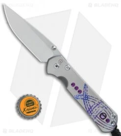 Chris Reeve Small Sebenza 21 Graphic Amethyst Unique (2.9" Satin) 9/21/17 -Chris Reeve Store Chris Reeve Small Sebenza 21 Graphic Amethyst Unique Satin BHQ 76604 er bottlecap