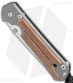 Chris Reeve Small Sebenza 21 Insingo Knife W/ Natural Micarta Inlays (2.94" SW) -Chris Reeve Store Chris Reeve Small Sebenza 21 Insingo Natural Micarta Inlays SW BHQ 94283 jr spine