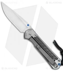 Chris Reeve Left-Hand Small Sebenza 21 Knife W/ CF Inlays (2.94" Satin) -Chris Reeve Store Chris Reeve Small Sebenza 21 LH CF Satin BHQ 79671 jr