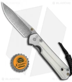 Chris Reeve Small Sebenza 21 Knife Mammoth Inlay (2.94" Basketweave Damascus) -Chris Reeve Store Chris Reeve Small Sebenza 21 Mammoth Inlay Basketweave Damascus BHQ 51592 jr bottlecap