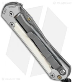 Chris Reeve Small Sebenza 21 Knife Mammoth Inlay (2.94" Basketweave Damascus) -Chris Reeve Store Chris Reeve Small Sebenza 21 Mammoth Inlay Basketweave Damascus BHQ 51592 jr side