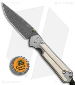 Chris Reeve Small Sebenza 21 Knife W/ Mammoth Inlays (2.94" Rain Drop Damascus) -Chris Reeve Store Chris Reeve Small Sebenza 21 Mammoth rain drop damascus BHQ 76798 er bottlecap
