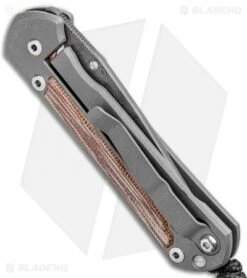 Chris Reeve Small Sebenza 21 Knife W/ Micarta Inlays (2.94" Raindrop Damascus) 8 Chris Reeve Small Sebenza 21 Knife W/ Micarta Inlays (2.94" Raindrop Damascus) -Chris Reeve Store Chris Reeve Small Sebenza 21 Natural Canvas Micarta Raindrop Damascus BHQ 99427 jr side