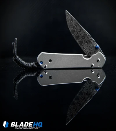 Chris Reeve Small Sebenza 21 Knife (2.94" Raindrop Damascus) 9 Chris Reeve Small Sebenza 21 Knife (2.94" Raindrop Damascus) - Image 7