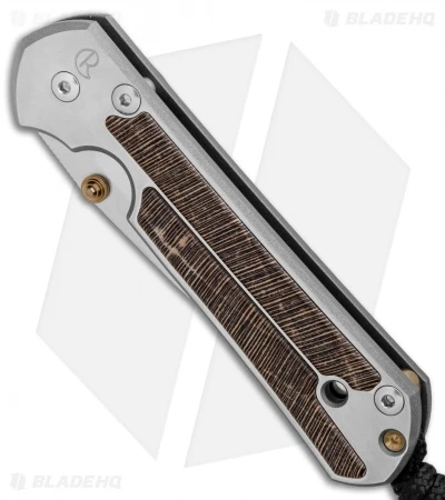 Chris Reeve Small Sebenza 21 Folding Knife W/ Striped Platan (2.94" Satin) 5 Chris Reeve Small Sebenza 21 Folding Knife W/ Striped Platan (2.94" Satin) - Image 3