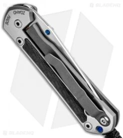 Chris Reeve Small Sebenza 21 Tanto Knife W/ Carbon Fiber Inlays (2.94" SW) -Chris Reeve Store Chris Reeve Small Sebenza 21 Tanto CF SW S21 1228 BHQ 84538 jr side