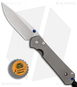 Chris Reeve Small Sebenza 21 Frame Lock Knife W/ Double Thumb Lug (2.94" SW) -Chris Reeve Store Chris Reeve Small Sebenza 21 double thumb lug SW BHQ 84405 er bottlecap