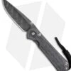 Chris Reeve Small Sebenza 31 Knife Black Micarta (2.94" Boomerang Damascus)