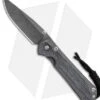 Chris Reeve Small Sebenza 31 Knife Black Micarta Double Lug (Boomerang Damascus)
