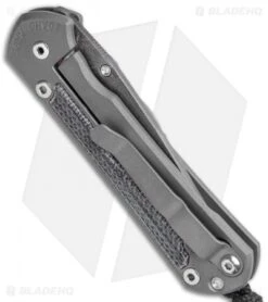 Chris Reeve Small Sebenza 31 Knife Black Micarta (2.94" Raindrop Damascus) -Chris Reeve Store Chris Reeve Small Sebenza 31 Black Micarta Raindrop Damascus BHQ 98987 jr side