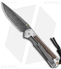 Chris Reeve Left Hand Small Sebenza 31 Knife Bog Oak (2.94" Boomerang Damascus) -Chris Reeve Store Chris Reeve Small Sebenza 31 Bog Oak Boomerang Damascus Left BHQ 117970 jr left