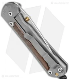 Chris Reeve Small Sebenza 31 Knife Bog Oak Double Lug Knife (2.94" SW) -Chris Reeve Store Chris Reeve Small Sebenza 31 Bog Oak Double Lug SW BHQ 98990 jr side