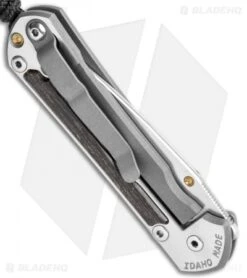 Chris Reeve Left Hand Small Sebenza 31 Bog Oak (2.94" Stonewash) S31-1101 -Chris Reeve Store Chris Reeve Small Sebenza 31 Bog Oak Inlay Left Hand S31 1101 BHQ 118814 jr side