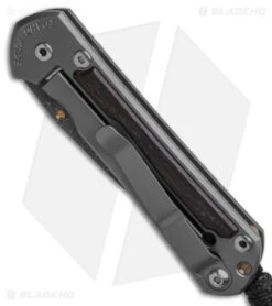 Chris Reeve Left Hand Small Sebenza 31 Bog Oak (3" Ladder Damascus) -Chris Reeve Store Chris Reeve Small Sebenza 31 Bog Oak Ladder Damascus Left Hand BHQ 98992 td spine