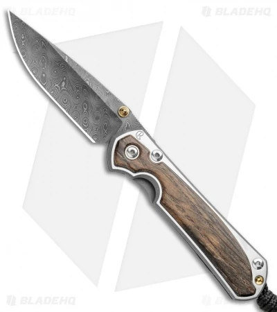 Chris Reeve Small Sebenza 31 Knife Bog Oak (2.94" Raindrop Damascus) 3 Chris Reeve Small Sebenza 31 Knife Bog Oak (2.94" Raindrop Damascus)