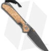 Chris Reeve Left Hand Small Sebenza 31 Frame Lock Knife Box Elder (3" Ladder)