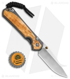 Chris Reeve Left Hand Small Sebenza 31 Frame Lock Knife Box Elder (2.94" SW) -Chris Reeve Store Chris Reeve Small Sebenza 31 Frame Lock Knife Box Elder 2in 94cm Stone wash LH BHQ 138476 td size