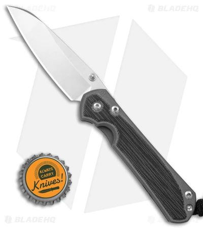 Chris Reeve Small Sebenza 31 Insingo Knife Black Micarta (2.94" Stonewash) 6 Chris Reeve Small Sebenza 31 Insingo Knife Black Micarta (2.94" Stonewash) - Image 4