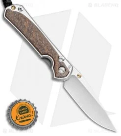 Chris Reeve Left Hand Small Sebenza 31 Knife Bog Oak (2.94" Stonewash) 9 Chris Reeve Left Hand Small Sebenza 31 Knife Bog Oak (2.94" Stonewash) -Chris Reeve Store Chris Reeve Small Sebenza 31 Knife Bog Oak 2.94 Stonewash BHQ 98989 LS Bottlecap