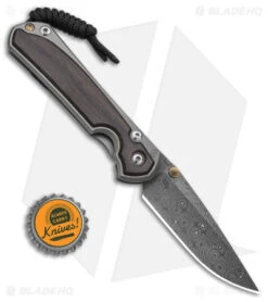 Chris Reeve Small Sebenza 31 Left Hand Knife Bog Oak (2.94" Raindrop Dama) -Chris Reeve Store Chris Reeve Small Sebenza 31 Knife Bog Oak LH 2in Raindrop Dama BHQ 98994 td size