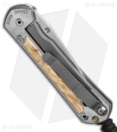 Chris Reeve Small Sebenza 31 Frame Lock Knife Box Elder (2.94" Stonewash) 5 Chris Reeve Small Sebenza 31 Frame Lock Knife Box Elder (2.94" Stonewash) - Image 3