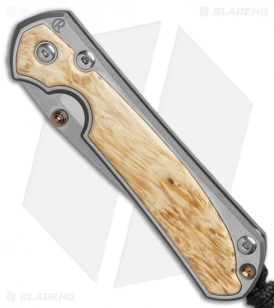 Chris Reeve Small Sebenza 31 Frame Lock Knife Box Elder (2.94" Stonewash) 4 Chris Reeve Small Sebenza 31 Frame Lock Knife Box Elder (2.94" Stonewash) - Image 2