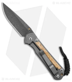 Chris Reeve Left Hand Small Sebenza 31 Frame Lock Knife Box Elder (3" Raindrop) -Chris Reeve Store Chris Reeve Small Sebenza 31 Knife Box Elder LH 3in Raindrop Dama BHQ 98995 td right