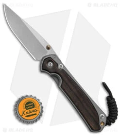 Chris Reeve Small Sebenza 31 Frame Lock Knife Bog Oak (3" SW) -Chris Reeve Store Chris Reeve Small Sebenza 31 Knife Macassar Ebony 2in Stonewash BHQ 99002 td size