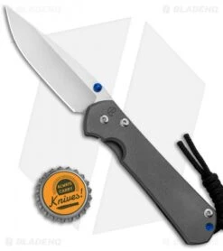 Chris Reeve Small Sebenza 31 Knife Titanium (2.94" Stonewash S45VN) -Chris Reeve Store Chris Reeve Small Sebenza 31 Knife Ti SW BHQ 98972 jr bottlecap
