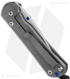 Chris Reeve Small Sebenza 31 Knife Titanium (2.94" Stonewash S45VN) -Chris Reeve Store Chris Reeve Small Sebenza 31 Knife Ti SW BHQ 98972 jr side