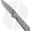 Chris Reeve Small Sebenza 31 Knife Titanium (2.94" Boomerang Damascus) -Chris Reeve Store Chris Reeve Small Sebenza 31 Knife Titanium 2.94 Boomerang Damascus BHQ 99035 LS