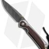 Chris Reeve Small Sebenza 31 Macassar Ebony (2.94" Boomerang Damascus)