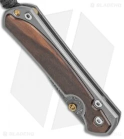 Chris Reeve Left Hand Small Sebenza 31 Knife Macassar Ebony Ladder Damascus -Chris Reeve Store Chris Reeve Small Sebenza 31 Macassar Ebony Ladder Damascus Left Handed BHQ 99006 jr spine