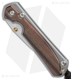 Chris Reeve Small Sebenza 31 Frame Lock Knife Macassar Ebony (2.94" SW) -Chris Reeve Store Chris Reeve Small Sebenza 31 Macassar Ebony SW BHQ 180408 jr spine