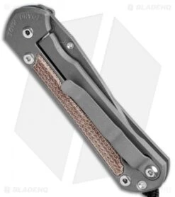 Chris Reeve Small Sebenza 31 Natural Micarta Raindrop Damascus -Chris Reeve Store Chris Reeve Small Sebenza 31 Natural Micarta Raindrop Damascus BHQ 98984 jr side