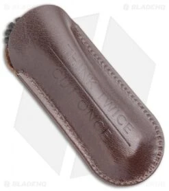 Chris Reeve Small Sebenza 31 Bog Oak Polished (2.94" Ladder Damascus) 12 Chris Reeve Small Sebenza 31 Bog Oak Polished (2.94" Ladder Damascus) -Chris Reeve Store Chris Reeve Small Sebenza 31 Ti Bog Oak Damascus BHQ 98991 jr sheath back