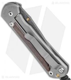 Chris Reeve Small Sebenza 31 Bog Oak Polished (2.94" Ladder Damascus) 10 Chris Reeve Small Sebenza 31 Bog Oak Polished (2.94" Ladder Damascus) -Chris Reeve Store Chris Reeve Small Sebenza 31 Ti Bog Oak Damascus BHQ 98991 jr side