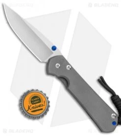 Chris Reeve Small Sebenza 31 Knife Ti/Double Thumb Lug (2.94" Stonewash) -Chris Reeve Store Chris Reeve Small Sebenza 31 Ti Double Thumb Lug SW BHQ 98974 jr bottlecap 2