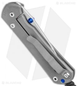 Chris Reeve Small Sebenza 31 Knife Ti/Double Thumb Lug (2.94" Stonewash) -Chris Reeve Store Chris Reeve Small Sebenza 31 Ti Double Thumb Lug SW BHQ 98974 jr side 2