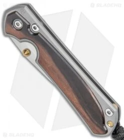 Chris Reeve Small Sebenza 31 Knife Macassar Ebony Double Lug (2.94" SW) -Chris Reeve Store Chris Reeve Small Sebenza 31 Ti Macassar Ebony Double Thumb Lug SW BHQ 99004 jr spine