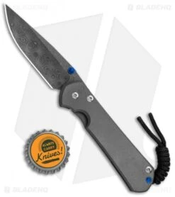 Chris Reeve Small Sebenza 31 Knife Titanium (2.94" Raindrop Damascus) -Chris Reeve Store Chris Reeve Small Sebenza 31 Ti Raindrop Damascus BHQ 99029 jr bottlecap